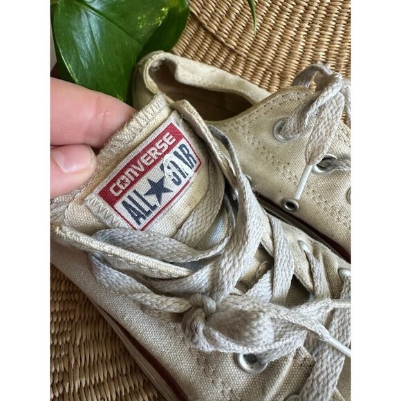 Converse women’s size 6 men’s size 4 white sneakers - Picture 5 of 11